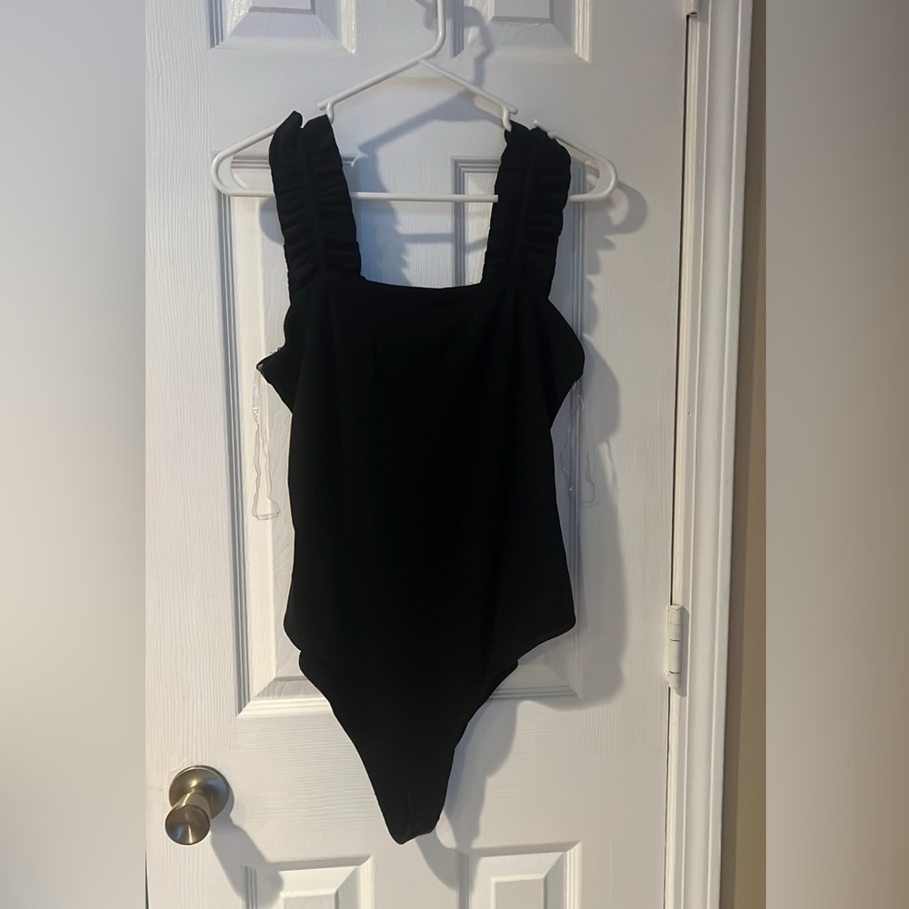 Entro Black Bodysuit EUC